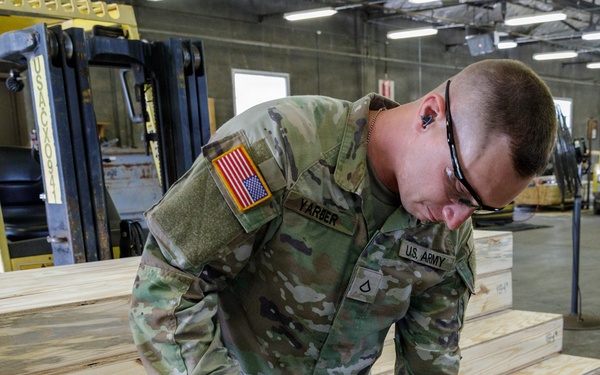 Working on the Drill
