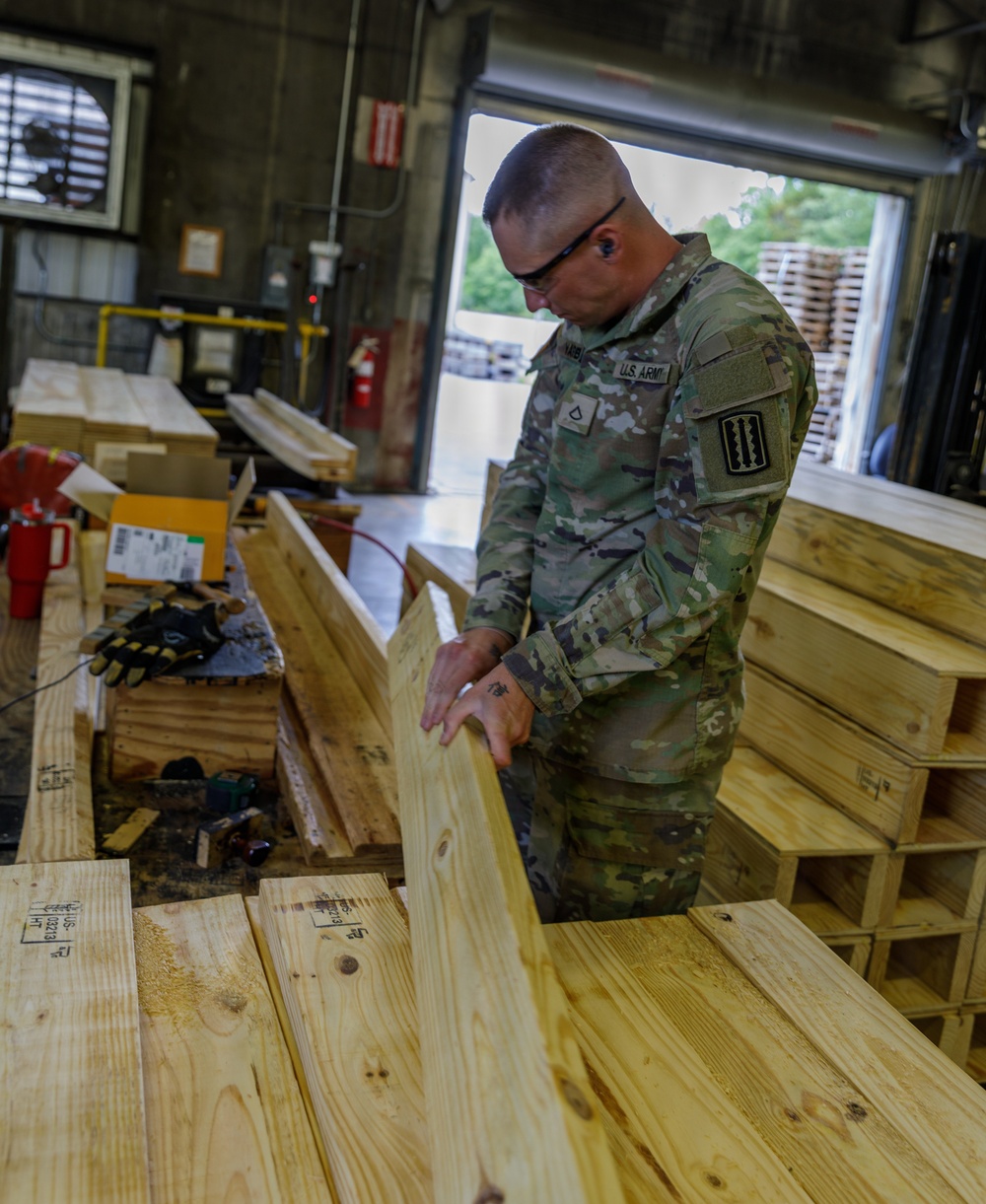 Work at Crane Army Ammunition Activity