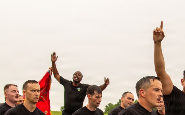 157 Infantry Brigade Army birthday run