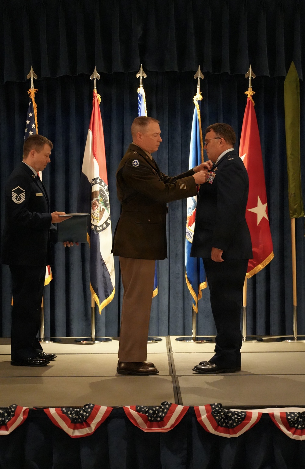 Brig. Gen. Kennish promotion ceremony to Brigadier General and Assumption of Command of the Missouri Air National Guard