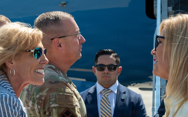 Senate Majority Leader and Congressional Delegation Visit RAF Fairford