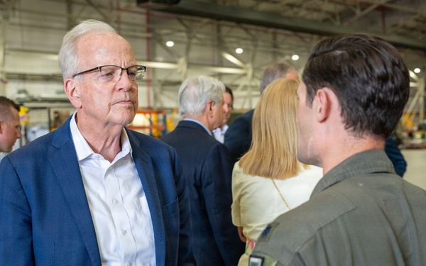 Senate Majority Leader and Congressional Delegation Visit RAF Fairford