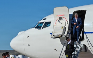 SECAF Troy E. Meink visits Ellsworth AFB