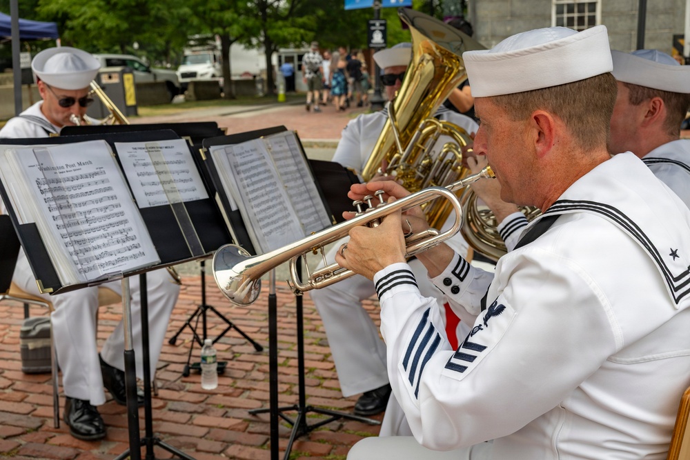 Sail250 Boston Navy Band Concert at Constitution Museum