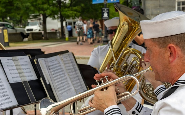 Sail250 Boston Navy Band Concert at Constitution Museum