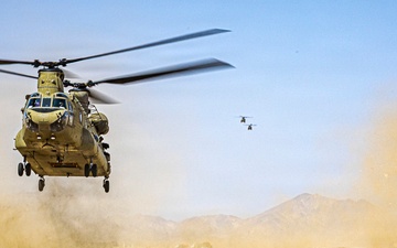 U.S. Army Soldiers Conduct Operations in the Middle East
