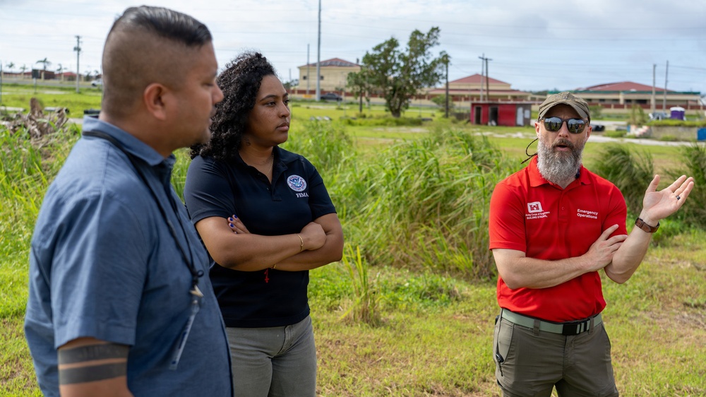 FEMA and USACE Teams Help Assess Super Typhoon Bavi Debris Management
