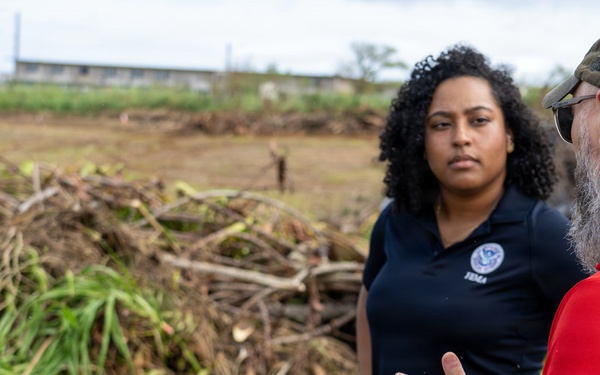 FEMA and USACE Teams Help Assess Super Typhoon Bavi Debris Management