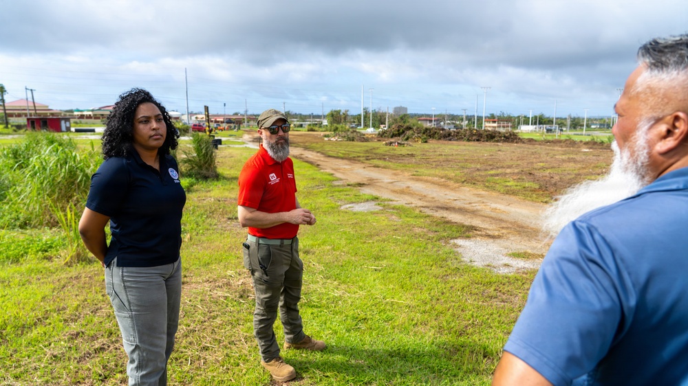 FEMA and USACE Teams Help Assess Super Typhoon Bavi Debris Management