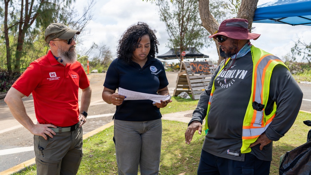 FEMA and USACE Teams Help Assess Super Typhoon Bavi Debris Management