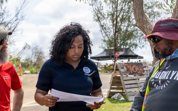 FEMA and USACE Teams Help Assess Super Typhoon Bavi Debris Management