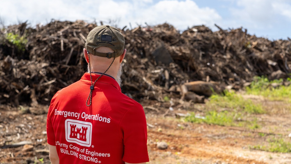 FEMA and USACE Teams Help Assess Super Typhoon Bavi Debris Management