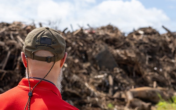 FEMA and USACE Teams Help Assess Super Typhoon Bavi Debris Management