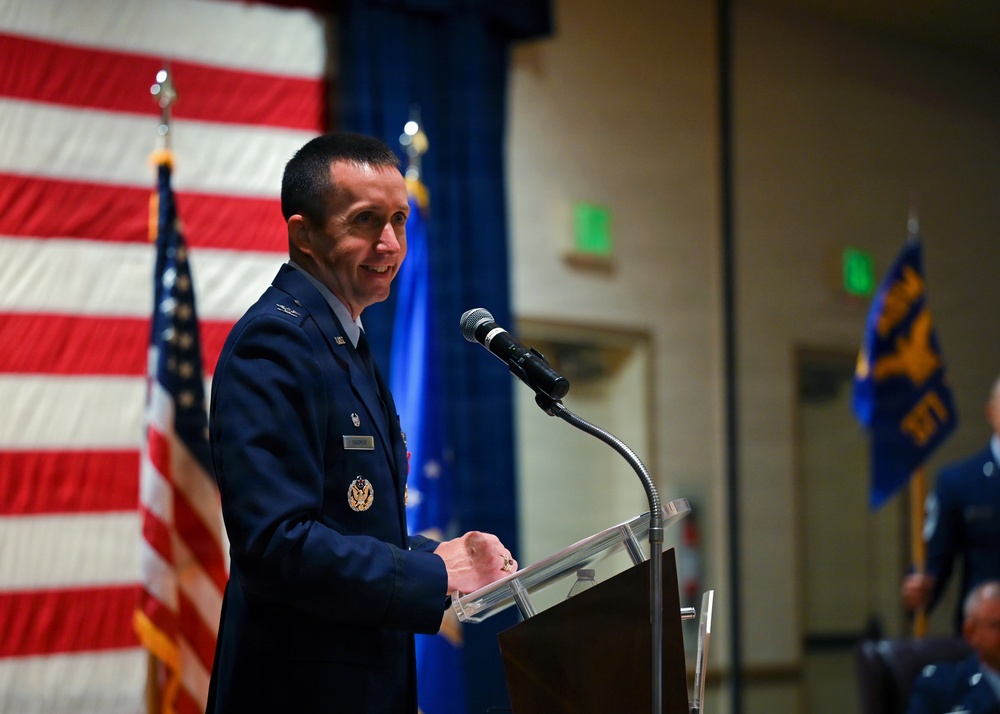 377th Test and Evaluation Group Change of Command