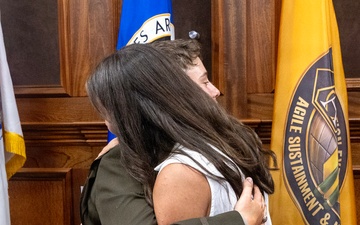 Citadel Graduate receives memorable Oath of Office ceremony at Picatinny Arsenal