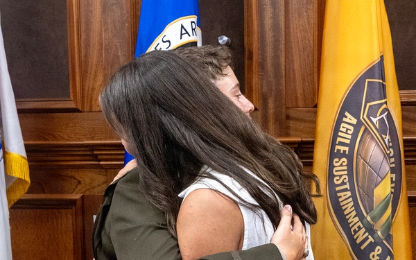 Citadel Graduate receives memorable Oath of Office ceremony at Picatinny Arsenal