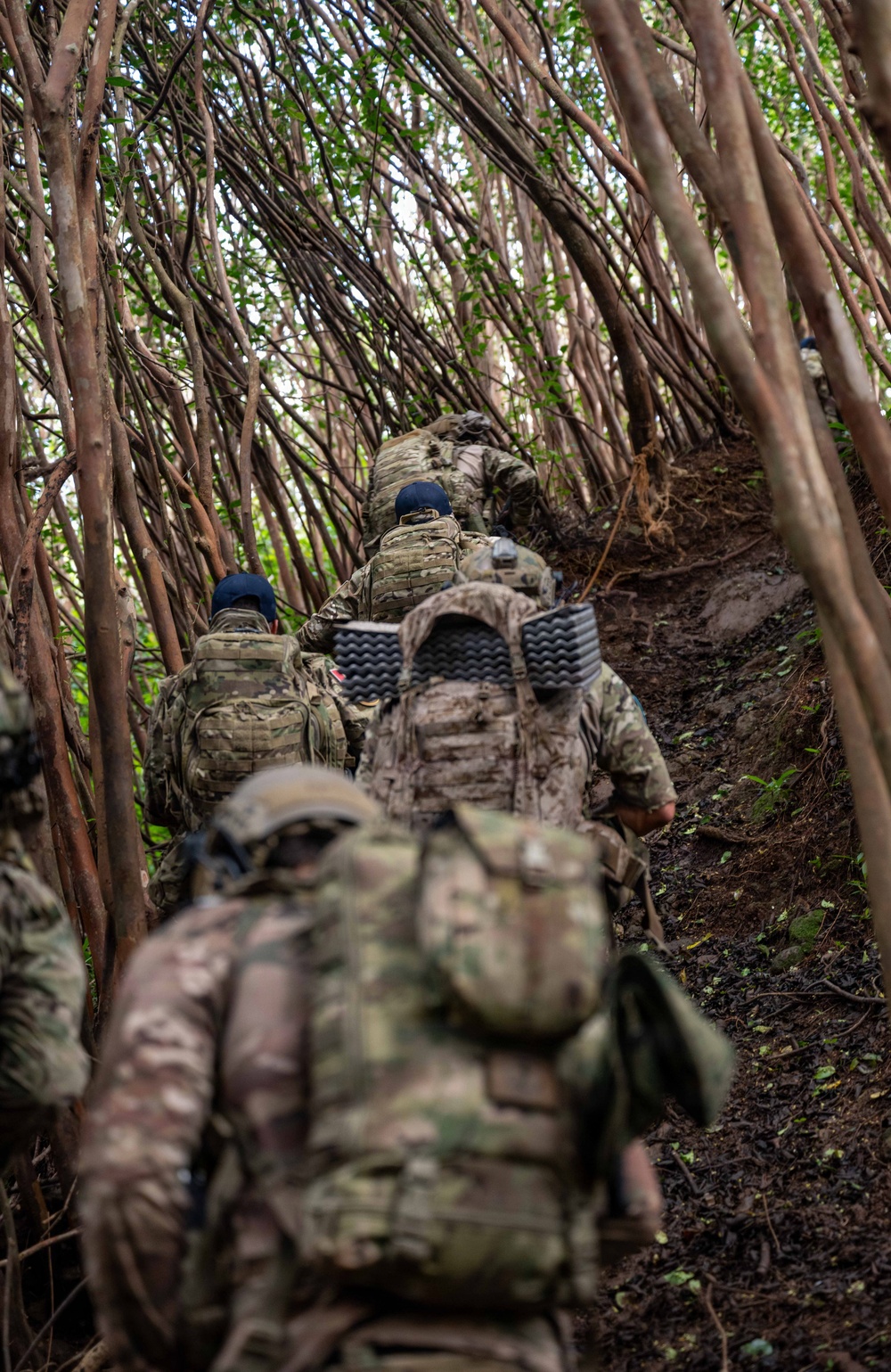 U.S. Naval Special Warfare operators train with partner forces during RIMPAC 2026