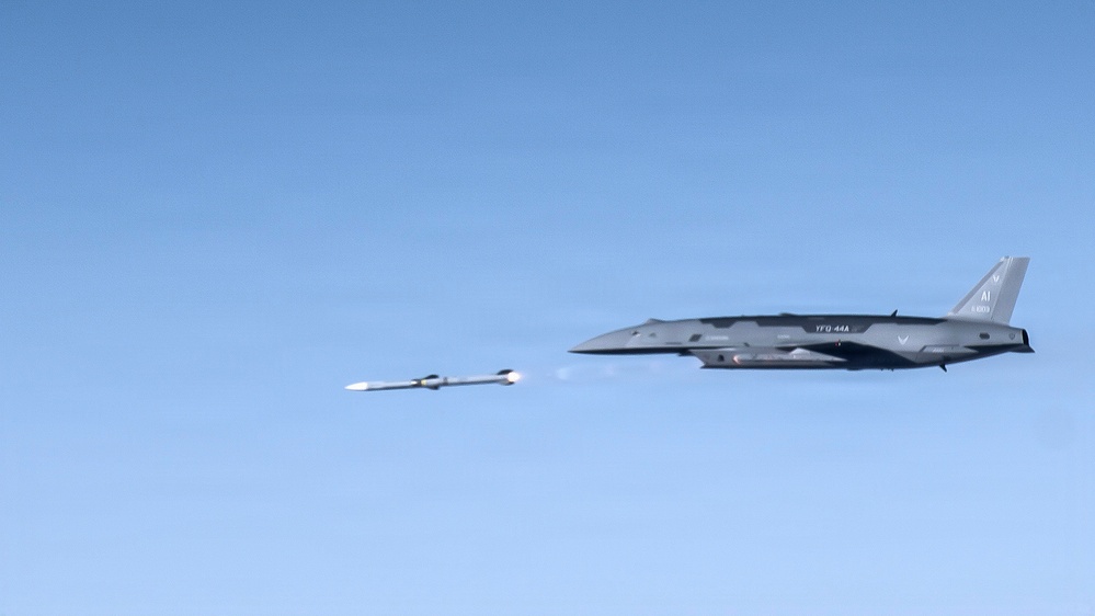 Air Force conducts live-fire test for Collaborative Combat Aircraft program