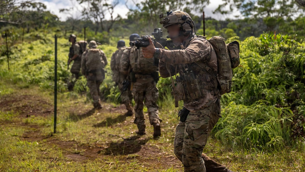 U.S. Naval Special Warfare operators train with partner forces during RIMPAC 2026