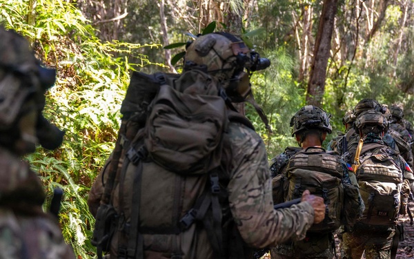 U.S. Naval Special Warfare operators train with partner forces during RIMPAC 2026
