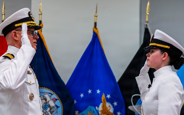 Capt. Lonnie S. Hosea Retirement and Ensign Jenna Hosea Baker Commissioning