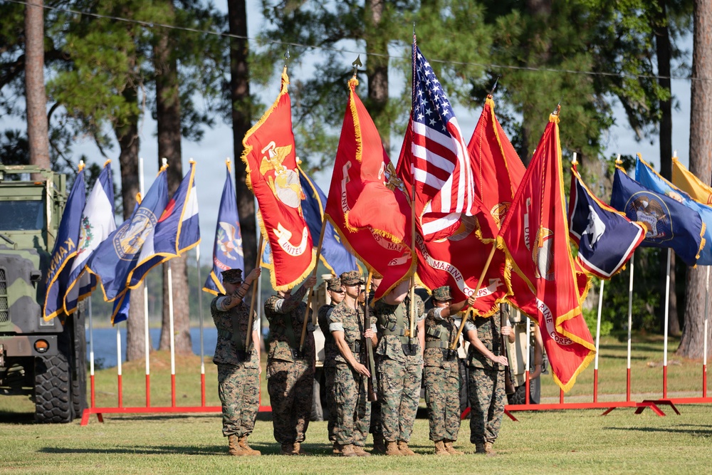 Marine Corps Combat Service Support Schools Change of Command