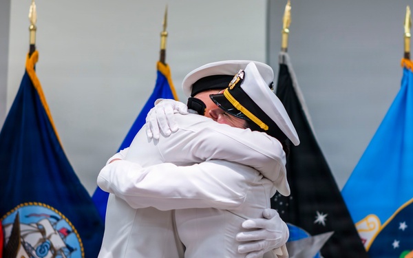 Capt. Lonnie S. Hosea Retirement and Ensign Jenna Hosea Baker Commissioning