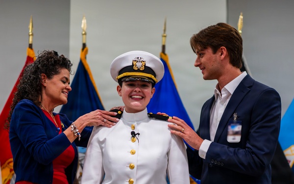 Capt. Lonnie S. Hosea Retirement and Ensign Jenna Hosea Baker Commissioning