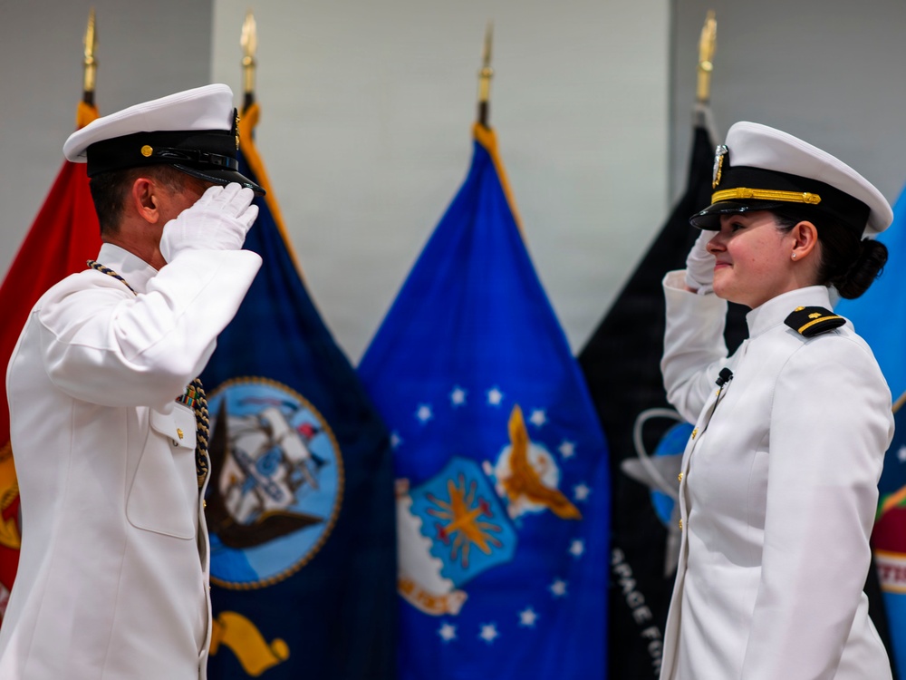 Capt. Lonnie S. Hosea Retirement and Ensign Jenna Hosea Baker Commissioning