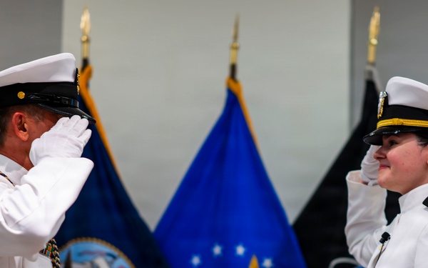 Capt. Lonnie S. Hosea Retirement and Ensign Jenna Hosea Baker Commissioning