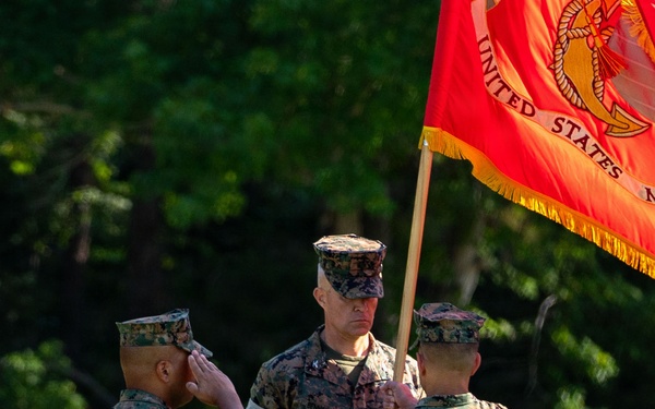 Marine Corps Combat Service Support Schools Change of Command