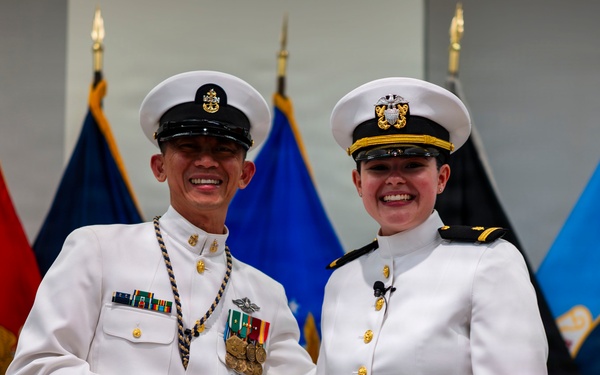 Capt. Lonnie S. Hosea Retirement and Ensign Jenna Hosea Baker Commissioning