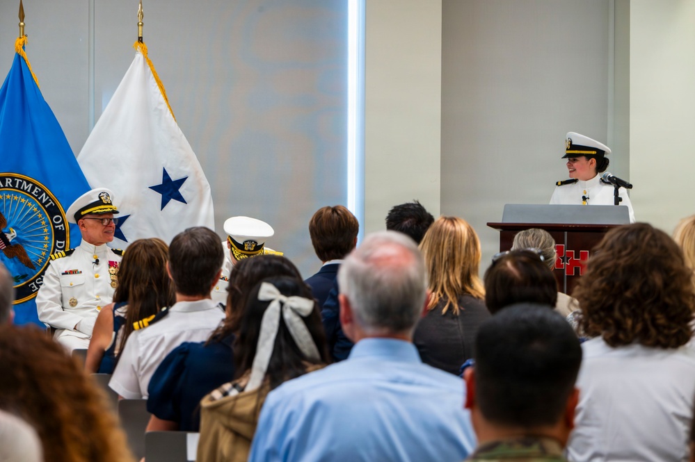 Capt. Lonnie S. Hosea Retirement and Ensign Jenna Hosea Baker Commissioning