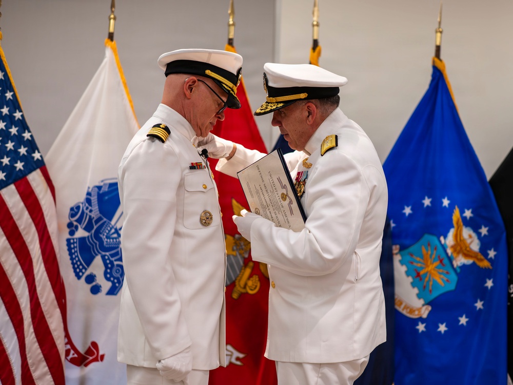 Capt. Lonnie S. Hosea Retirement and Ensign Jenna Hosea Baker Commissioning