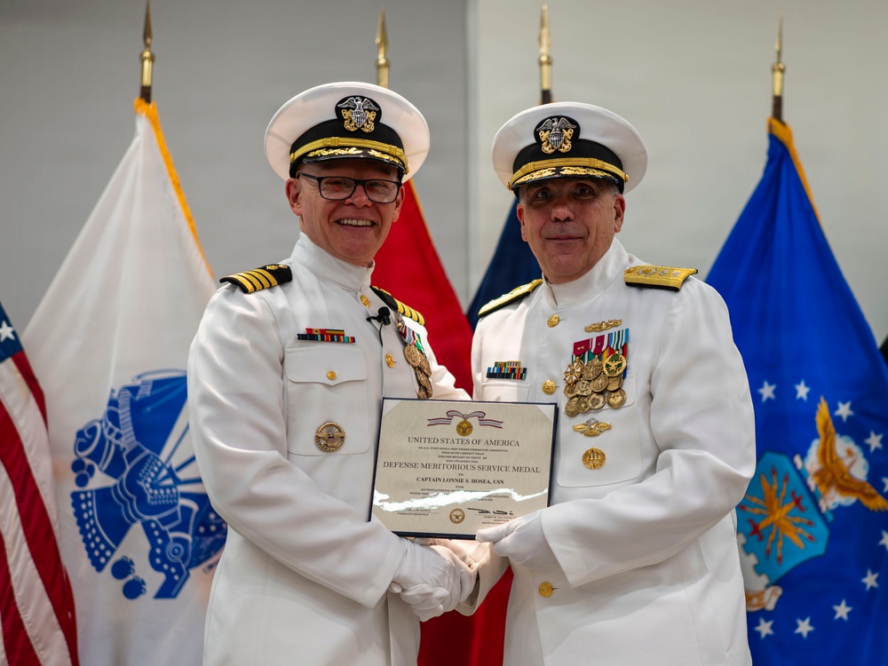 Capt. Lonnie S. Hosea Retirement and Ensign Jenna Hosea Baker Commissioning