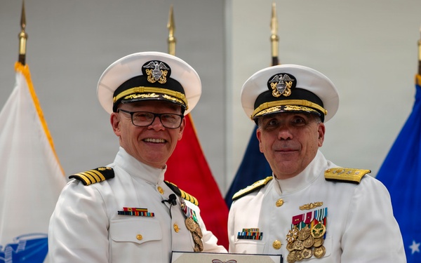 Capt. Lonnie S. Hosea Retirement and Ensign Jenna Hosea Baker Commissioning