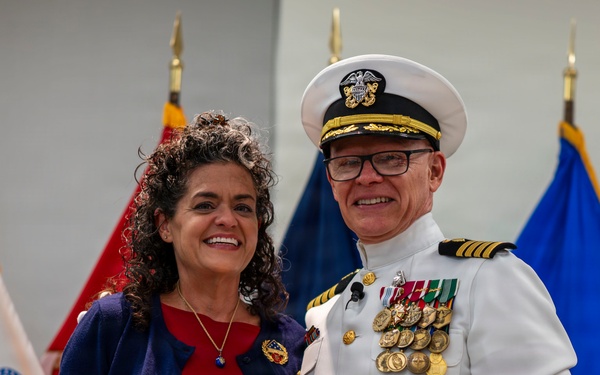 Capt. Lonnie S. Hosea Retirement and Ensign Jenna Hosea Baker Commissioning
