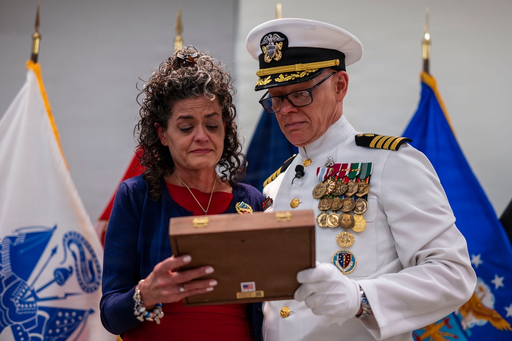 Capt. Lonnie S. Hosea Retirement and Ensign Jenna Hosea Baker Commissioning
