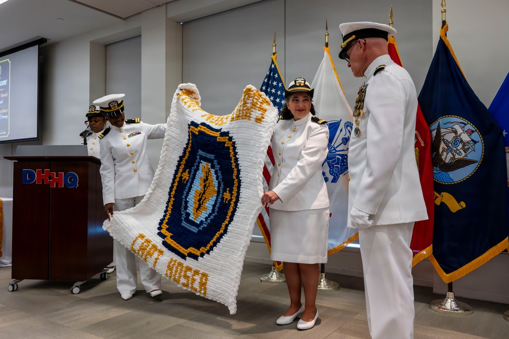 Capt. Lonnie S. Hosea Retirement and Ensign Jenna Hosea Baker Commissioning