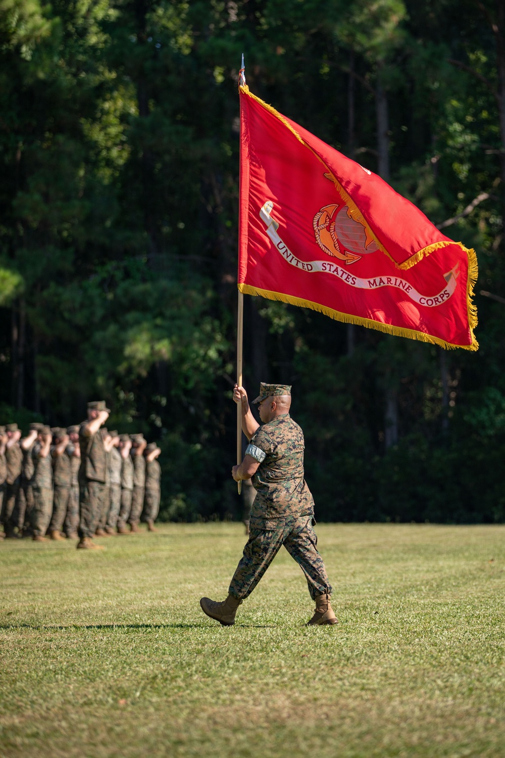 Marine Corps Combat Service Support Schools Change of Command