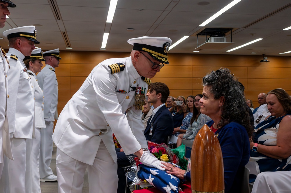 Capt. Lonnie S. Hosea Retirement and Ensign Jenna Hosea Baker Commissioning