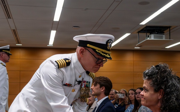 Capt. Lonnie S. Hosea Retirement and Ensign Jenna Hosea Baker Commissioning