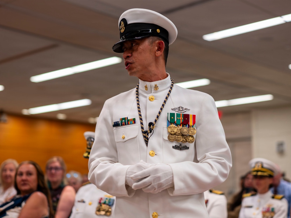 Capt. Lonnie S. Hosea Retirement and Ensign Jenna Hosea Baker Commissioning