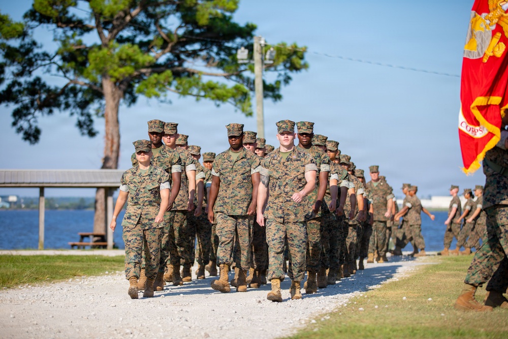Marine Corps Combat Service Support Schools Change of Command