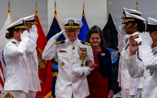 Capt. Lonnie S. Hosea Retirement and Ensign Jenna Hosea Baker Commissioning
