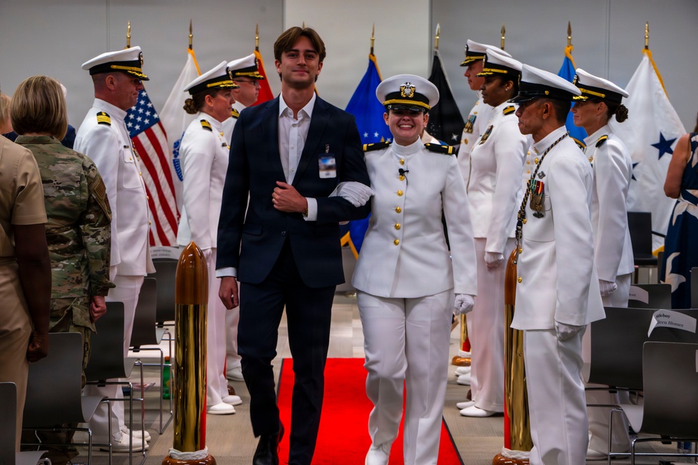 Capt. Lonnie S. Hosea Retirement and Ensign Jenna Hosea Baker Commissioning