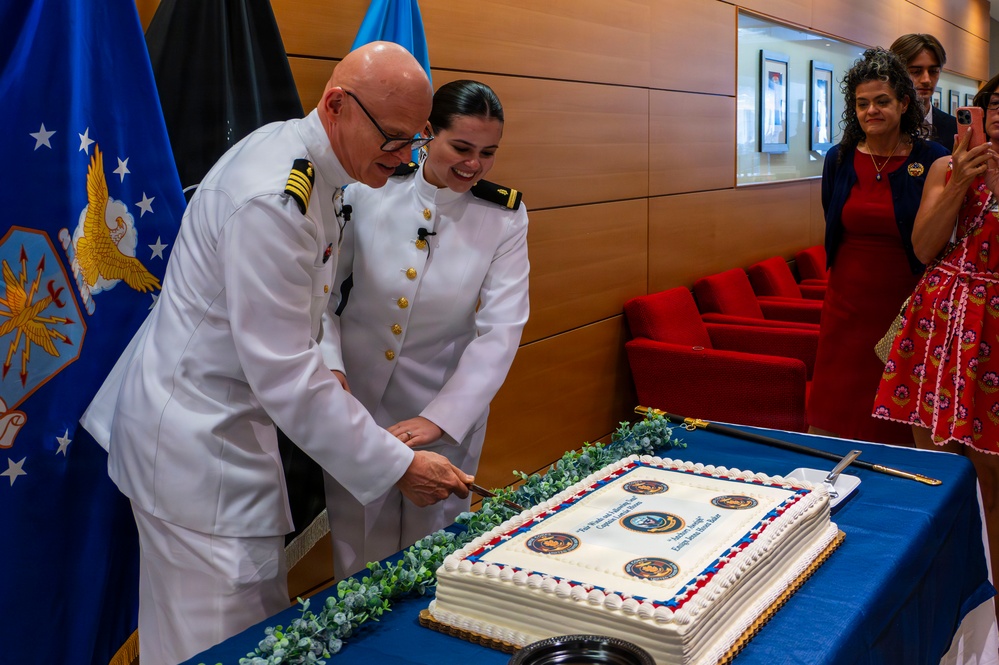 Capt. Lonnie S. Hosea Retirement and Ensign Jenna Hosea Baker Commissioning