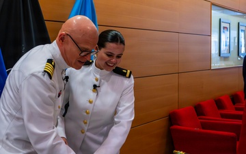 Capt. Lonnie S. Hosea Retirement and Ensign Jenna Hosea Baker Commissioning