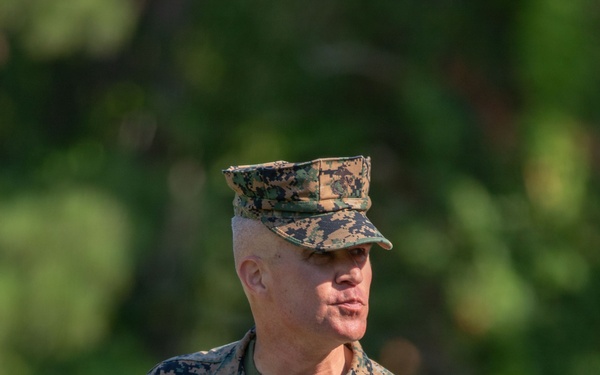 Marine Corps Combat Service Support Schools Change of Command