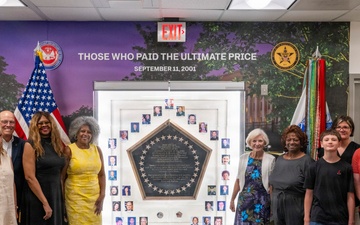 Army G-1 Unveils Updated September 11, 2001 Memorial